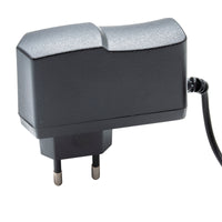 Alimentatore trasformatore da 230V a 12V 1A per telecamere DVR luci LED IP44 COLORE NERO