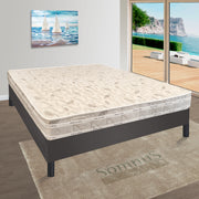 Materasso Singolo in Memory e Poliuretano H22cm Bianco Antiacaro 145x200 H 22cm Letto Francese 