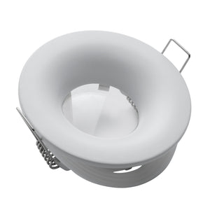 Faretto lampada LED 6W GU5.3 12V incasso IP65 cromoterapia box doccia bagno turco sauna RGB 6000K TONDO