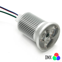 KIT 3 faretti cromoterapia LED RGB IP65 incasso box doccia 27W 12V centralina smart WiFi google alexa sauna QUADRATO