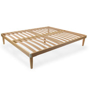 Rete Ortopedica in Legno di Faggio 165x185 Matrimoniale Alta 37cm con 14 doghe da 6.8 cm 