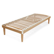 Rete a Doghe in legno di faggio Basculanti Ergonomiche per Letto Singolo 85x185 H 32cm