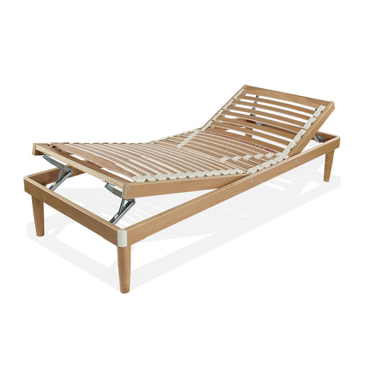 Rete Ortopedica per materasso 110x195 Alta 47 cm Letto Singolo da una piazza in legno di faggio ATP