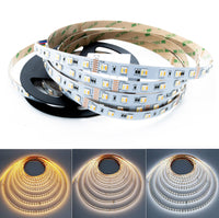 KIT Striscia LED 100W 24V luce multicolore RGB CCT da 3000K-6000K centralina WiFi SMART Alexa GoogleAPP sound control 5m