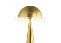 20211 Lampada da tavolo 1 luce attacco E27 oro matto  d.30cm