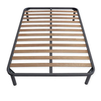 Rete in Ferro con Piedi e Doghe in Legno cm 110x200 H35 una piazza mis. personalizzata