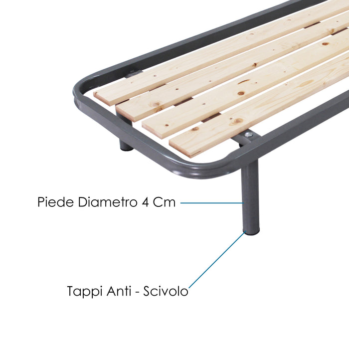 Rete Ortopedica a Tavole per Materasso Singolo Misura 80x190 h35
