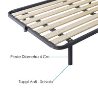 Rete Ortopedica a Tavole per Materasso Una Piazza e Mezza Misura 130x190 h30
