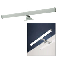 Applique moderna LED 6W luce bagno illuminazione specchio specchiera 4000K IP44 COLORE SILVER