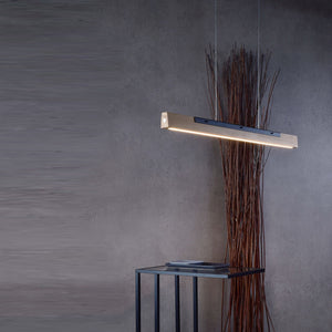 Lampada pendente LED 16W legno quercia lampada luce dimmerabile sospensione moderna studio ufficio 230V MADERA
