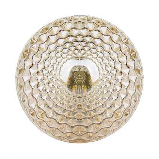 Pigna decorativa lampadina vetro LED 4W E27 2500K resa 35W luce ambra lampada vintage pub taverne