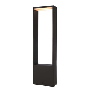 CATA Lampione 50cm moderno LED 4W palo esterno IP54 luce giardino viale sentiero villa 230V MISURA 50CM