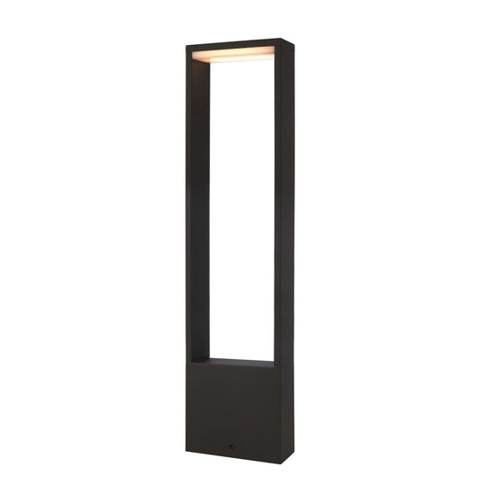 CATA Lampione 70cm moderno LED 4W palo esterno IP54 luce giardino viale sentiero villa 230V MISURA 70CM