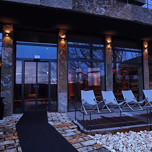 Cubodo Applique cubo LED 6W lampada parete facciate impermeabile doppio fascio luce angolo regolabile 230V COLORE BIANCO