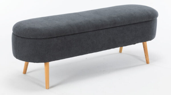 Panca contenitore colorado cm 140x41x46h grigio scuro