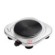 Piastra Elettrica 1500W con 5 Livelli di Potenza per Cucinare Argento Sokany