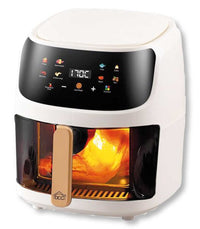 Friggitrice ad aria 8 litri elettronica 1350W bianca