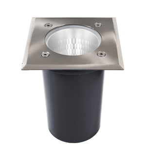 PHAKT Faretto LED calpestabile pendonabile IP67 lampada E27 10W segnapassi incasso luce 230V FORMA QUADRATO