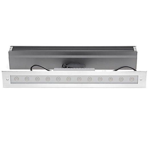 LINE V faretto LED 16W barra lineare 50cm segnapassi IP67 calpestabile CARRABILE luce incasso pavimento cemento 230V