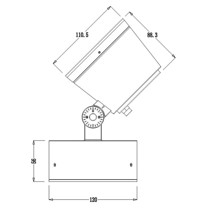 COLT faro LED 15W faretto IP65 dimmerabile orientabile luce SPOT illuminazione facciate alberi giardino insegne 230V