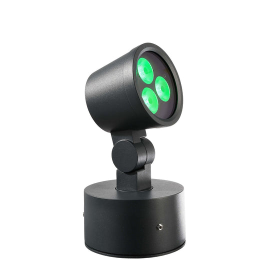 COLT faretto LED 8W 24V RGB luce colora orientabile faro SPOT dimmerabile IP65 giardino fontane facciate RGBW+3000K