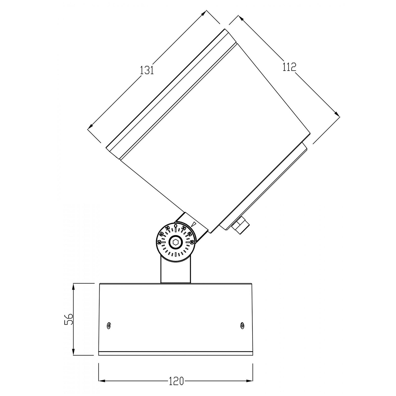 COLT faretto LED 25W RGB luce colorata faro 24V IP65 luce SPOT 20 gradi esterni giardino facciate monumenti RGBW+3000K