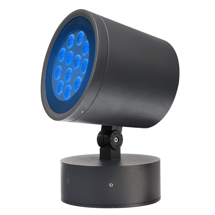 COLT faretto LED SPOT 36W RGB 3000K luce multicolore faro dimmerabile RGBW 24V IP65 luce colorata esterni facciate