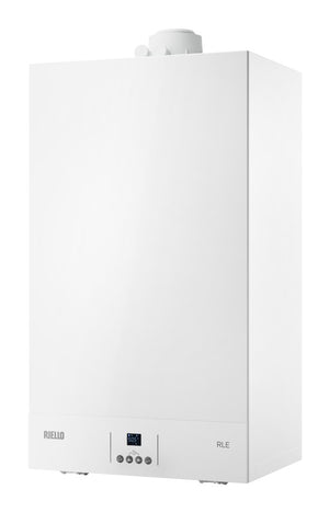 Caldaia a Condensazione Riello RLE 28 KIS Metano con Kit Scarico Fumi