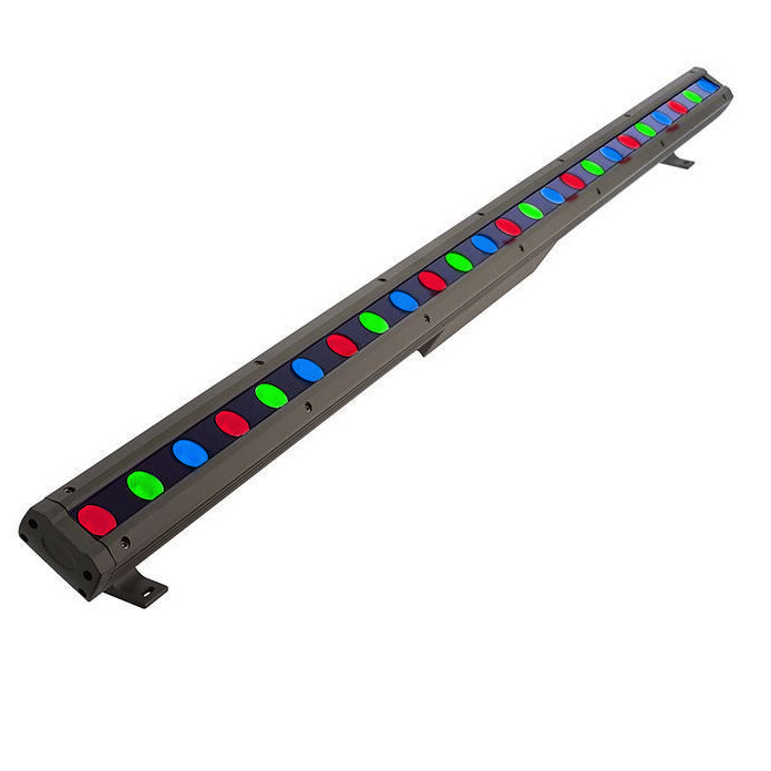 CAPH Wall Washer LED RGB 3000K multicolore 60W barra IP65 24V ottica asimmetrica dimmerabile effetti luce colorata