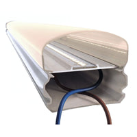 TRI PROOF plafoniera LED 34W soffitto parete lampada impermeabile IP65 IN OUT luce seminterrato garage cantine 230V