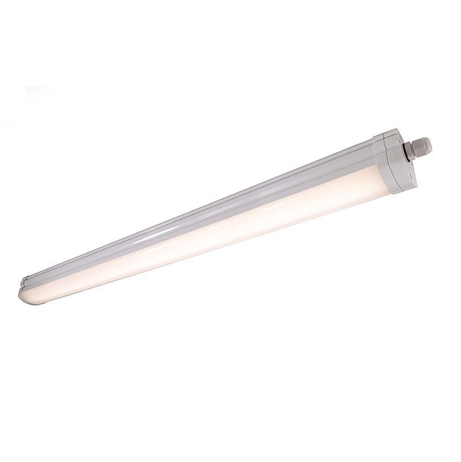 TRI PROOF plafoniera LED 43W soffitto parete lampada impermeabile IP65 IN OUT luce seminterrato garage cantine 230V