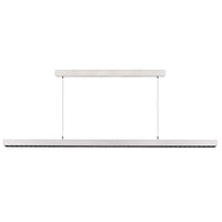 Office Three Lampada sospensione LED 58W pendente dimmerabile doppia emissione luce ufficio 4000K DALI 2.0 230V BIANCO