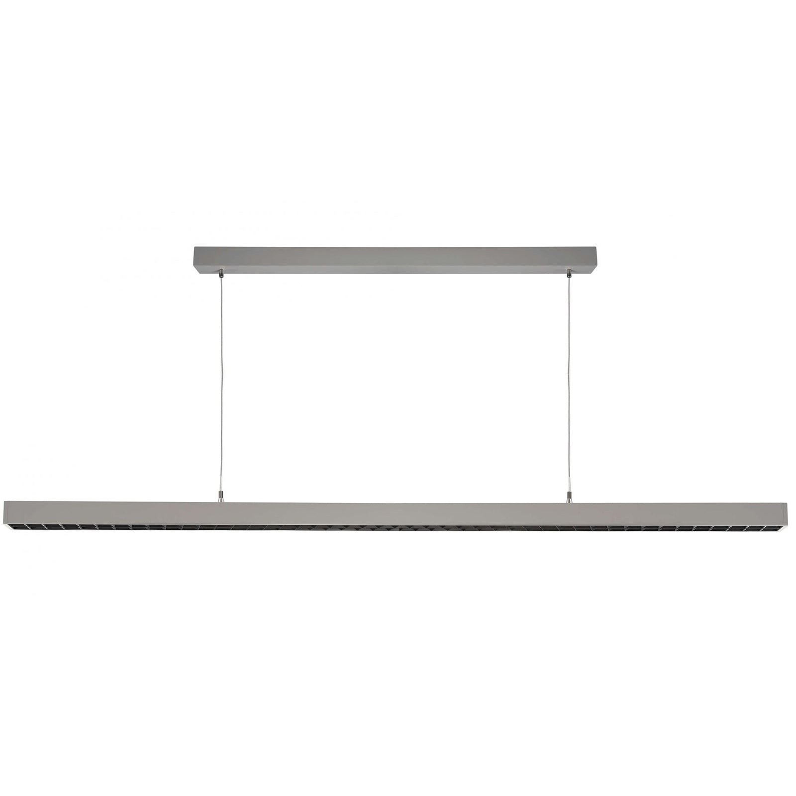 Office Three Lampada sospensione LED 58W pendente dimmerabile doppia emissione luce ufficio 4000K DALI 2.0 230V GRIGIO