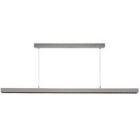 Office Three Lampada sospensione LED 58W pendente dimmerabile doppia emissione luce ufficio 4000K DALI 2.0 230V GRIGIO