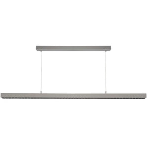 Office Three Lampada sospensione LED 58W pendente dimmerabile doppia emissione luce ufficio 4000K DALI 2.0 230V GRIGIO