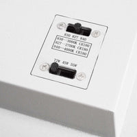 DRACONIS FARETTO TRACK LED CCT 72W BINARIO TRIFASE 3IN1 DIMMERABILE TRAMITE SELETTORE 3 TEMPERATURE DI LUCE 230V GRIGIO