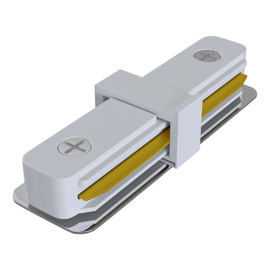 Connettore lineare tipo I binario monofase giunto guida giunzione per track COLORE BIANCO