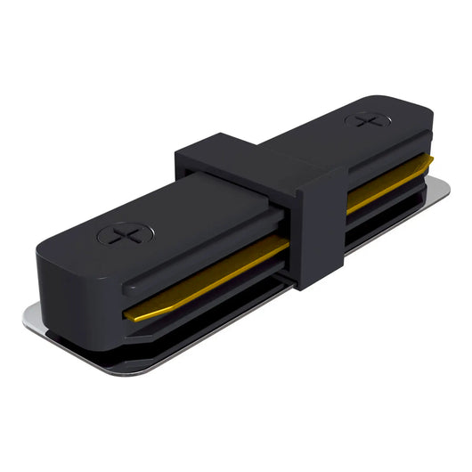 Connettore lineare tipo I binario monofase giunto guida giunzione per track COLORE NERO