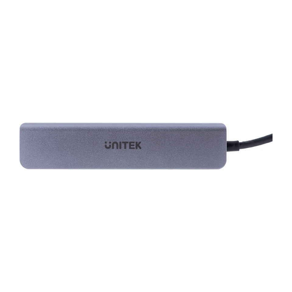 UNITEK HUB USB-C H1118A; USB-A x3, USB-C, HDMI, SD, microSD