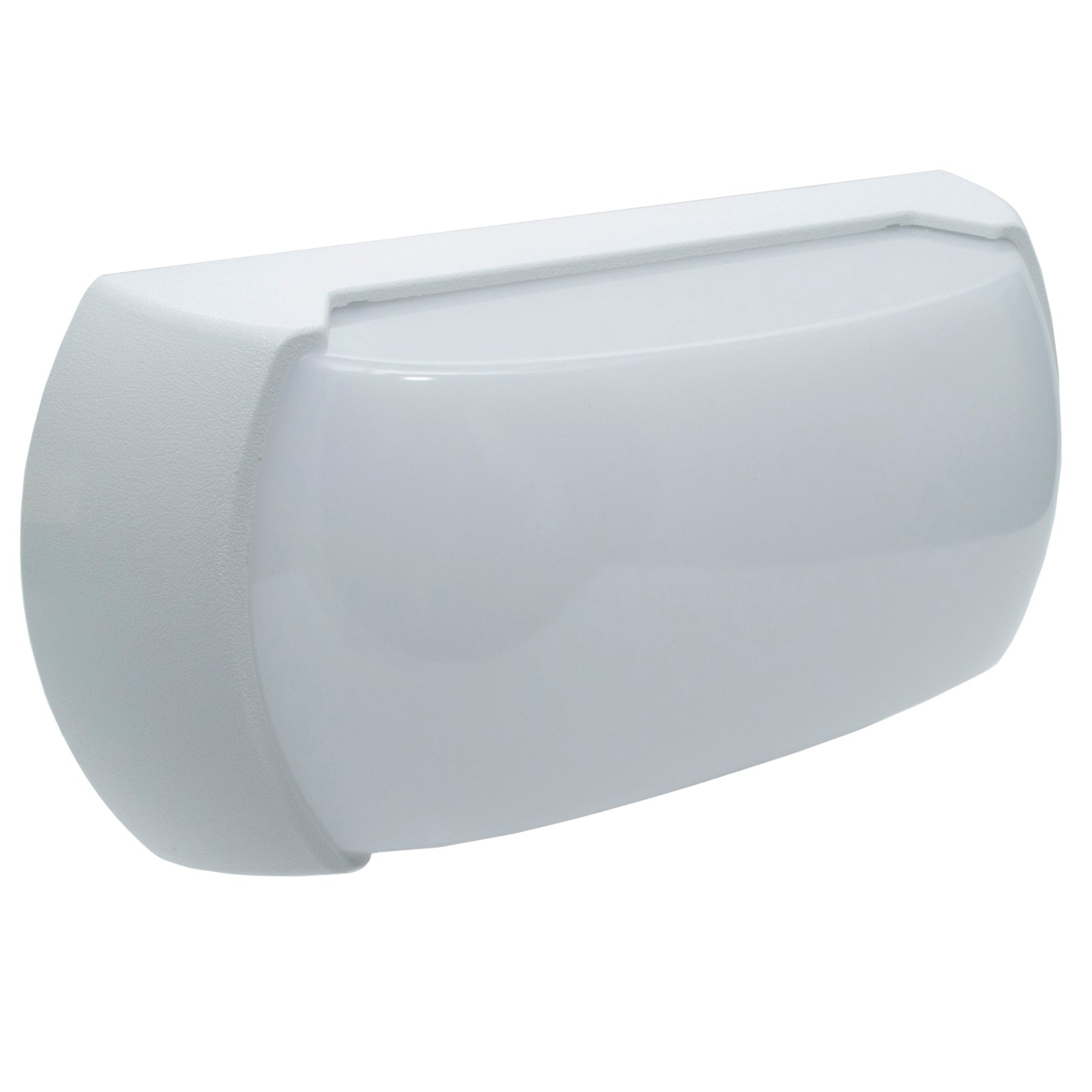 CAPRI applique bianco LED 12W luce esterni IP54 lampada parete muro ingresso giardino porticati 4000K 960 lumen 230V