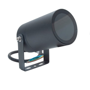 Faretto SPOT picchetto orientabile IP65 LED GU10 segnapassi impermeabile luci giardino alberi 230V COLORE NERO