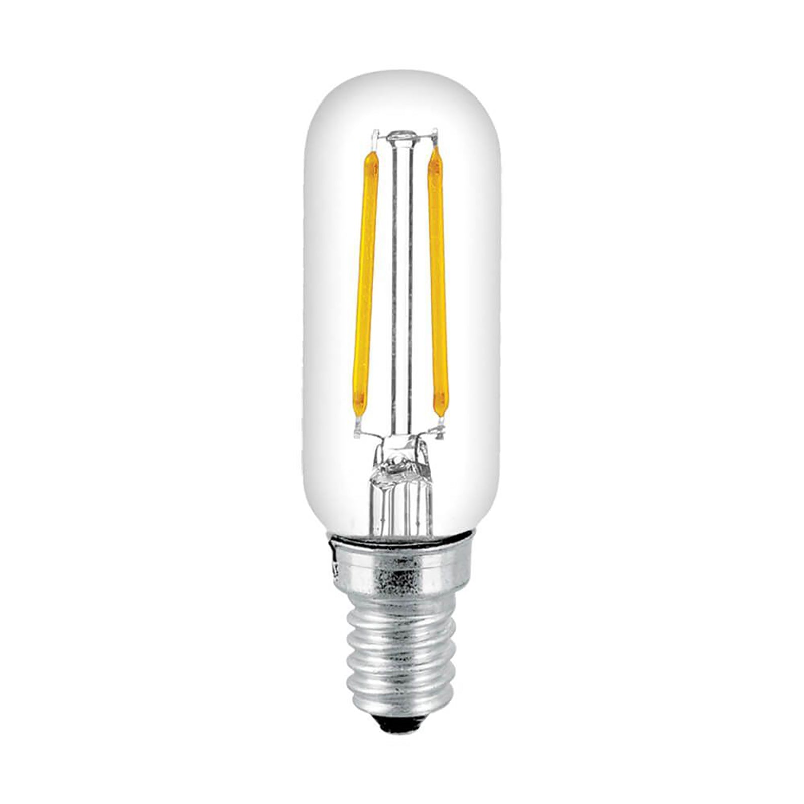 Lampadina mini lampada LED attacco piccolo E14 3W vetro resa 30W luce naturale 4000K 330 lumen luce frigo cappa 230V