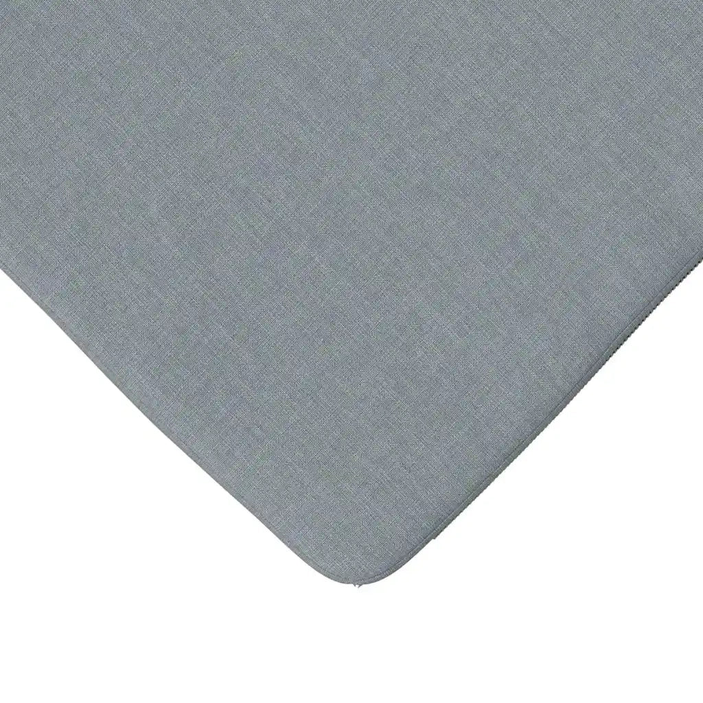Cuscini per Seduta 4 pcs Grigio chiaro 40 x 40 x 3 cm Tessuto 42015189