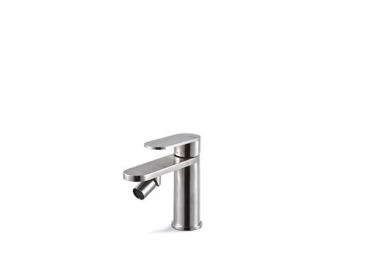 Miscelatore bidet senza scarico acciaio inox Vema AYAS STEEL V28071 Satinato