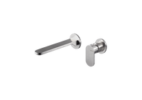 Miscelatore a parete per lavabo acciaio inox Vema AYAS STEEL V28050 Satinato