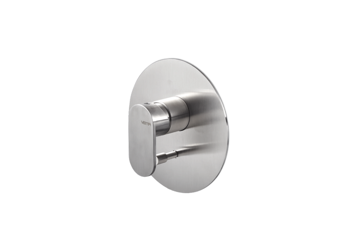 Miscelatore doccia acciaio inox con deviatore Vema AYAS STEEL V28140 Satinato