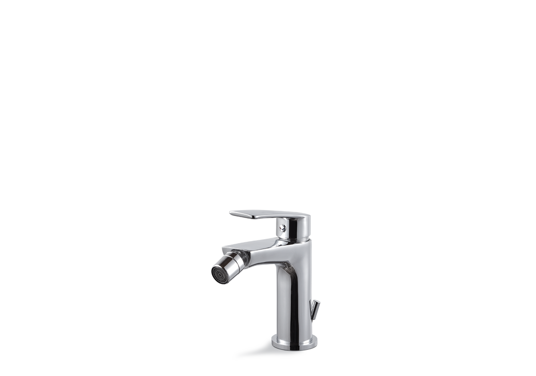Miscelatore bidet con scarico Cromato Vema OTEN V30070
