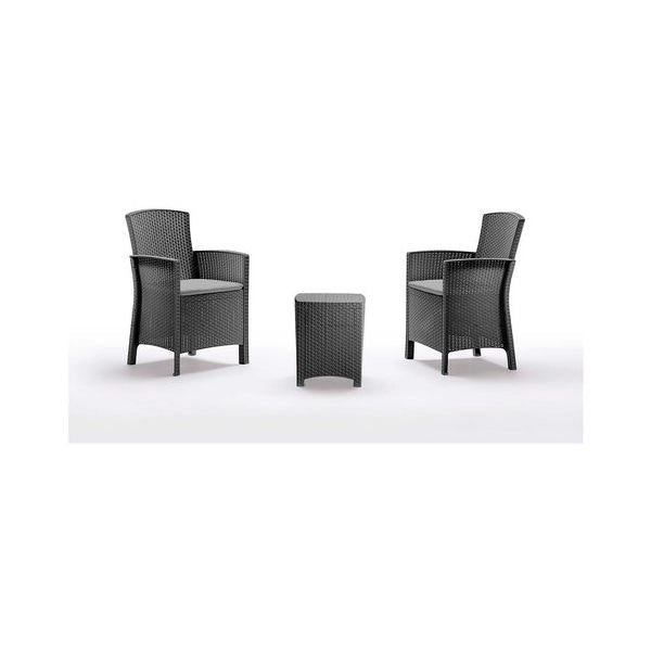 Set esterno bica 9121.4 lido terrace antracite - 9121 4