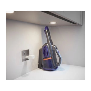 Aspirapolvere portatile Black & Decker BHHV520BFP nero, viola senza sacchetto