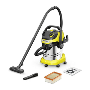 Kärcher WD 5 S V-25/5/22 Acciaio inossidabile, Nero, Giallo 25 L 1100 W